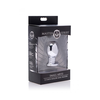 XR Brands Small Abyss Metal Hollow Dilator Plug - Compact Size