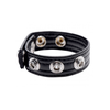 XR Brands Speed Snap Adjustable Silicone Intimate Ring Juodas