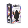 XR Brands Squeezable Intimate Plug Small Thermo-Reactive Juodas