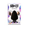XR Brands Squeezable Intimate Plug Small Thermo-Reactive Juodas