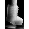 Xr Brands Tom of Finland Ultra Soft Ribbed Sleeve with Ball Strap, Stretchy