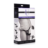 Xr Brands Sportsheets Double Take Adjustable Harness Set with Dual Motors, Juodas