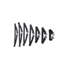 XR Brands Subdued Full Body Adjustable Restraint Belt Set Juodas Nylon