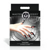 XR Brands Sensory Claw Rings Juodas Set - 10 Pieces, Multiple Sizes