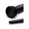 XR Brands Master Series Tapered Silicone Tube 22/56 cm Flexible Juodas