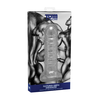 Xr Brands Tom of Finland Textured Extension Sleeve Silicone Juodas 16cm