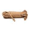 Xr Brands Tied Up Jute Bondage Rope 25ft (7.6m) - Natural Fiber, Coreless Design