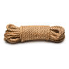 Xr Brands Tied Up Jute Bondage Rope 25ft (7.6m) - Natural Fiber, Coreless Design