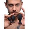 XR Brands Triple Juicers Silicone Anal Trainer Set - Graduated Sizes