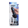 XR Brands Turbo Silicone Intimate Head Stimulator Rechargeable Juodas