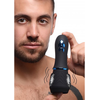 XR Brands Turbo Silicone Intimate Head Stimulator Rechargeable Juodas