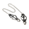 Xr Brands Tyrant Spiked Clover Clamps - Metal Pressure System, 14.75" Chain
