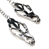 Xr Brands Tyrant Spiked Clover Clamps - Metal Pressure System, 14.75" Chain