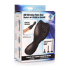 XR Brands Master Series Vibrating Silicone Urethral Trainer Juodas
