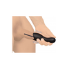 XR Brands Master Series Vibrating Silicone Urethral Trainer Juodas