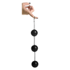 XR Brands XXL Triple Silicone Weighted Bead System Juodas 13in