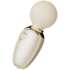 ZALO Ava Ivory Baltas Wireless Smart Wand Massager with App Control