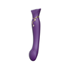 ZALO Queen PulseWave G-Spot Vibrator - Elegant Gold &amp; Swarovski Finish