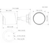 AHD, HD-CVI, HD-TVI, CVBS KAMERA HAC-HFW1239T-A-LED-0280B-S3 Pilna spalva - 1080p 2.8 mm DAHUA