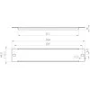 AKLĖ RACK SPINTAI E-RP10-1U-B STALFLEX