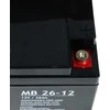 Megabat 12V 26Ah M5 AGM akumuliatorius, 3-5 metai