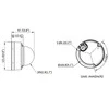 DS-2CD2183G2-LIS2U(2.8mm)(Juodas) Kamera IP kopułkowa 8Mpx Hikvision