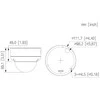 ANTIVANDALINĖ IP KAMERA IPC-HDBW3649E-AS-IL-0280B-Juodas WizSense Smart Dual Light - 6 Mpx 2.8 mm DAHUA