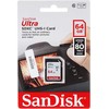 Sandisk ATMINTIES KORTELĖ SD-10/64-SAND UHS-I, SDXC 64 GB SANDIS DISKAS