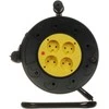 Blow PR-61 maitinimo ilgintuvas 4 lizdai su įžeminimu 30m PVC būgnas 3x1.5mm