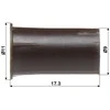 TST CILINDRINIS HERKONAS KN-04C-BR, RUDAS