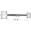 TST DISTANCINĖ APKABA OR-30-50R90-150
