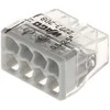 Jungtis 8x0.5-2.5mm balta WAGO