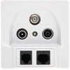 TST GALUTINIS LIZDAS GAR-SAT/2RJ R-TV SAT+RJ45+RJ11