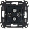 GALUTINIS LIZDAS LE-753056 R-TV + 2xSAT Valena Life LEGRAND