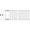 GOFRUOTAS VAMZDIS KF-09040/25M arot 25 m Ø 40 mm KOPOS