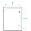 HERMETIŠKAS KORPUSAS INDUSTRIAL/356X456X162/SR3-TR/EPN 356 x 456 x 162 mm Elektro-Plast Nasielsk