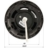 IP KAMERA DS-2CD2343G2-LI2U(2.8MM)(Juodas) Išmanusis hibridinis šviestuvas „AcuSense“ - 4 Mpx „Hikvision“