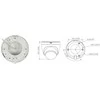 IP KAMERA IPC-HDW1430DT-SAW-0280B Wi-Fi, - 3.7 Mpx 2.8 mm DAHUA