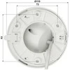 „Dahua Technology Co“ IP kamera. 4MP 1/2.9” CMOS, 2.8 mm. 94° F1.6, 25 kadrai per sekundę, IR+LED 30 m., WDR, IVS, IP67, mikrofonas