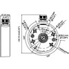 Hikvision montavimo bazė DS-1280ZJ-DM46 (juoda)