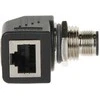 TST KAMPINIS ADAPTERIS M12D-W/RJ45-G