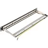 TST Patchpanel 1U 19" 24x Keystone lizdas (PP-24/FX/C)