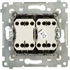 Kontak Simon DOUBLE INTERMEDIATE SWITCH DW7/2.01/X/11-SIMON54 250 V 10 A