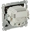 Schneider Electric Orno PAVIENIS LIZDAS SU MAITINIMO ŠALTINIU USB DGZ1ZUSB2AA.01/49-SIMON54 Premium 230 V 16 A