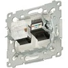 Kontakt Simon UŽBAIGIMO LIZDUKAS RJ-45 + RJ-12 D5T.01/11-SIMON54