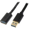 UNITEK Y-C458GBK Unitek USB plėtinio keitiklis USB3.0 AM-AF, 1,5m Y-C458GBK