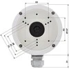 Montavimo bazė Hikvision DS-1280ZJ-S