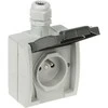 LIZDAS MONTUOJAMAS ANT PAVIRŠIAUS PAVIENIS AQUANT-G1/EPN 230 V AC 16 A IP65 Elektro-Plast