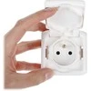 LIZDAS MONTUOJAMAS ANT PAVIRŠIAUS PAVIENIS LE-782375 FORIX 230 V 16 A IP44 LEGRAND