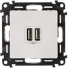 MAITINIMO LIZDAS LE-753112 Valena Life 2 PORTAI USB 2.4A/5V LEGRAND